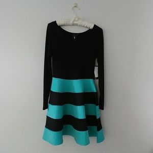 NWT Trixxi Long-sleeve Mini-Dress